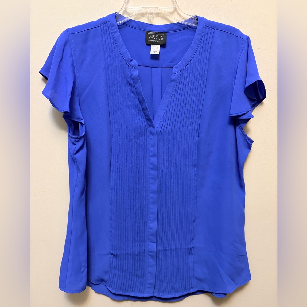 SIMPLY STYLED Royal Blue Blouse